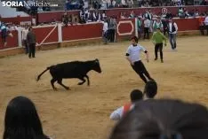 Una imagen de la tarde de este sábado en el coso de San Benito. /SN