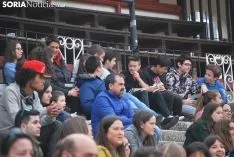 Una imagen de la tarde de este sábado en el coso de San Benito. /SN