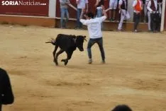Una imagen de la tarde de este sábado en el coso de San Benito. /SN