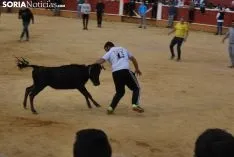 Una imagen de esta tarde de sábado en el coso de San Benito. /SN