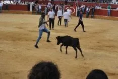 Una imagen de esta tarde de sábado en el coso de San Benito. /SN