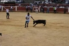 Una imagen de esta tarde de sábado en el coso de San Benito. /SN