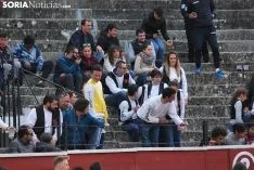 Una imagen de esta tarde de sábado en el coso de San Benito. /SN
