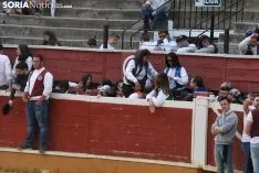 Una imagen de esta tarde de sábado en el coso de San Benito. /SN