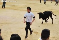 Una imagen de esta tarde de sábado en el coso de San Benito. /SN