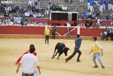 Una imagen de esta tarde de sábado en el coso de San Benito. /SN