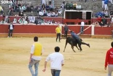 Una imagen de esta tarde de sábado en el coso de San Benito. /SN