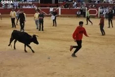 Una imagen de la tarde de este sábado en el coso de San Benito. /SN