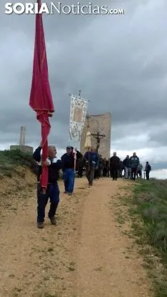 Una imagen de la romería de este sábado. /LTG