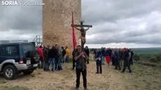 Una imagen de la romería de este sábado. /LTG