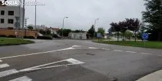 Golpe en la salida al Polígono. SN