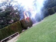 Una imagen del fuego. /Koraima El Habchi Llanos