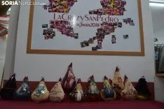 Imágenes de la cuadrilla de La Cruz y San Pedro. /EM