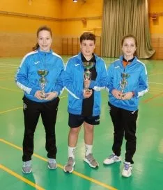 Podio provincial sub-15.