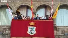 Dos momentos del pregón de ayer. /Ainalb Alomar