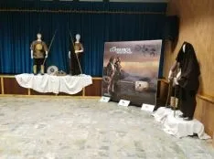 Indumentaria numantina expuesta en Langa de Duero. 