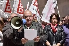 Una imágen de la concentración este martes / José Herrero