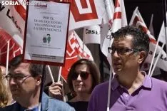 Una imágen de la concentración este martes / José Herrero