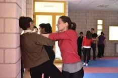 Curso de defensa personal para mujeres del CAEP. /SN