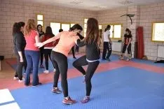 Curso de defensa personal para mujeres del CAEP. /SN