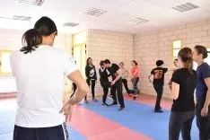 Curso de defensa personal para mujeres del CAEP. /SN