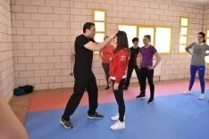 Curso de defensa personal para mujeres del CAEP. /SN