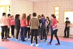 Curso de defensa personal para mujeres del CAEP. /SN