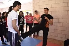 Curso de defensa personal para mujeres del CAEP. /SN
