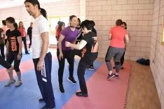 Curso de defensa personal para mujeres del CAEP. /SN