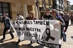Manifestación por las pensiones en Soria. /SN