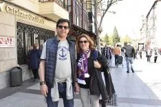 Aficionados del Real Valladolid en Soria. /SN