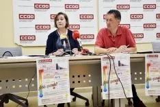 María Jesús Sotillos y Pedro Agustín Ortega. /José Herrero