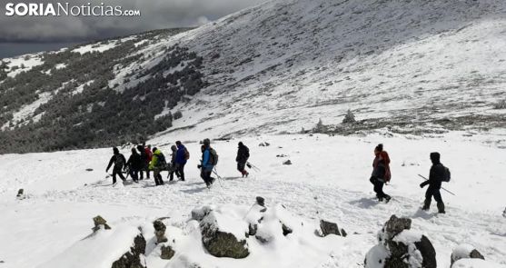 Una imagen de la ascensión este martes. /FJGB