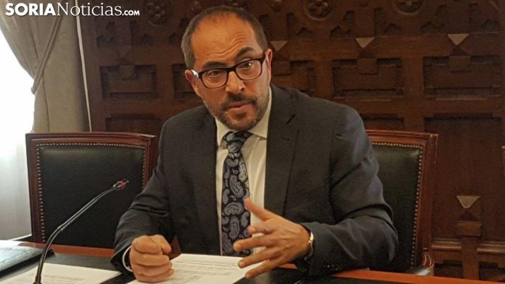 Luis Rey, presidente de la Diputación de Soria
