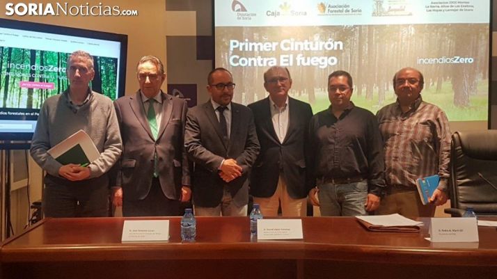 Presentación 'IncendiosZero' en la Diputación de Soria