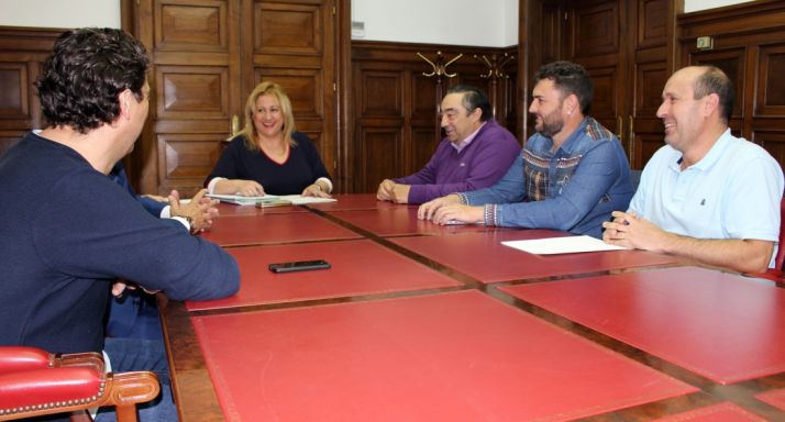 Encuentro en la sede de la Subdelegación entre responsables estatales ASAJA y AVIMON.