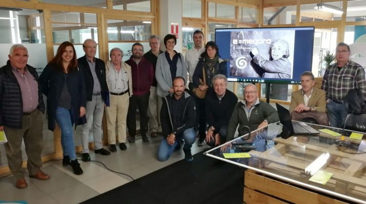 Asistentes a la asamblea general de la cooperativa eléctrica soriana. /ME