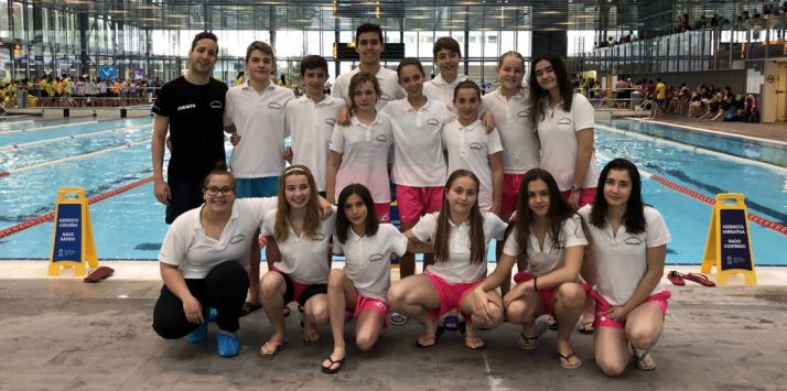 La expedición soriana en Vitoria. /CNS