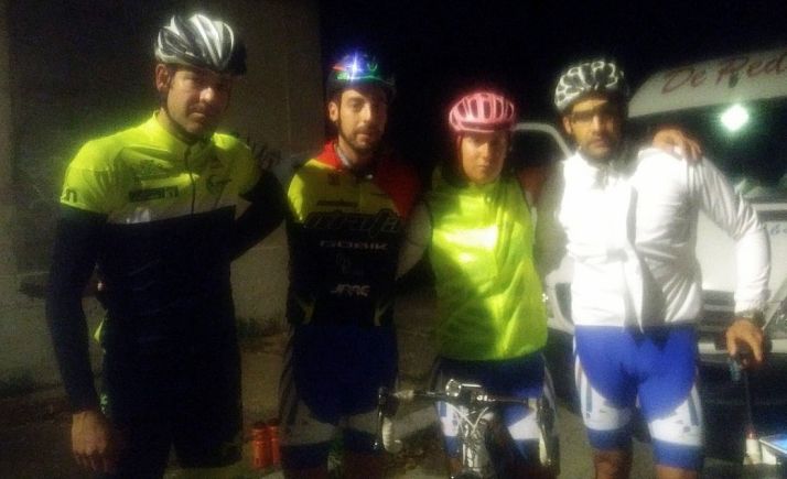 La expedición Soria-Roma cruza la frontera bajo una intensa lluvia