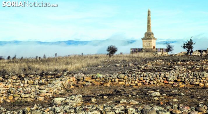 Una imagen del Yacimiento de Numancia, en Garray. /SN