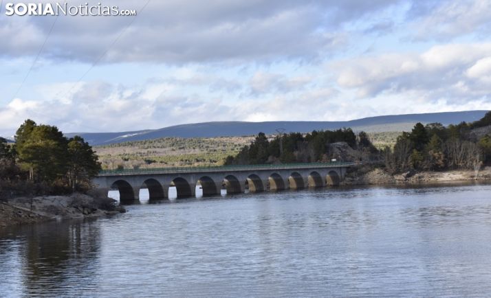 Imagen actual del Pantano de la Cuerda del Pozo.