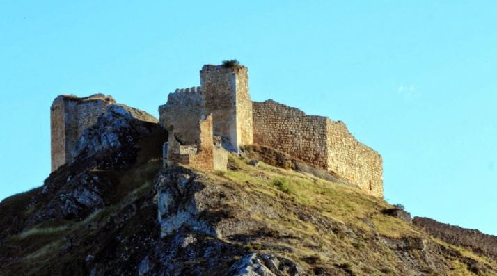 Imagen del castillo de Osma. 
