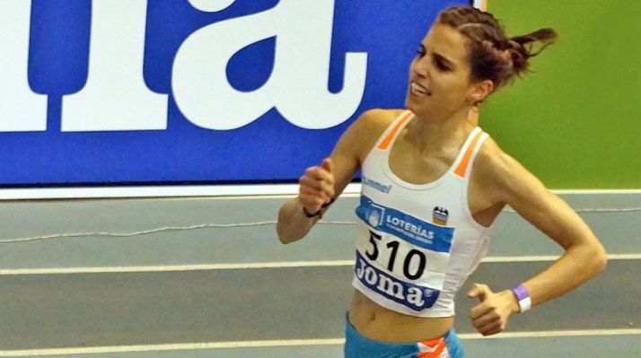 La atleta soriana en una imagen de archivo.