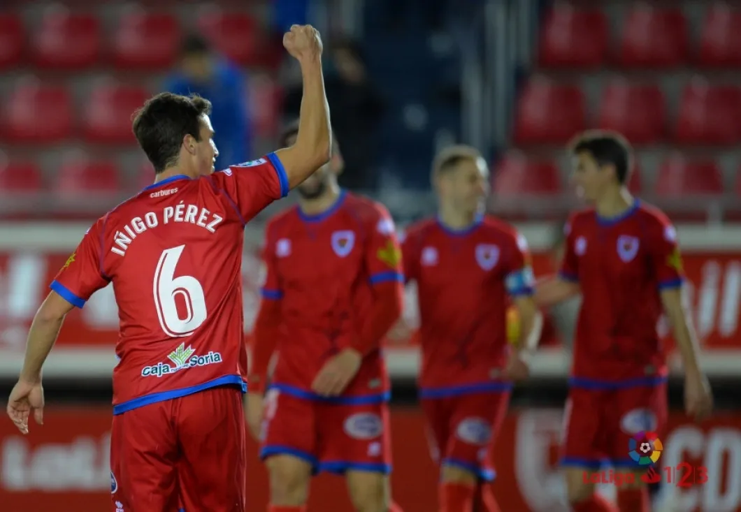 Imagen del partido de ida. LFP