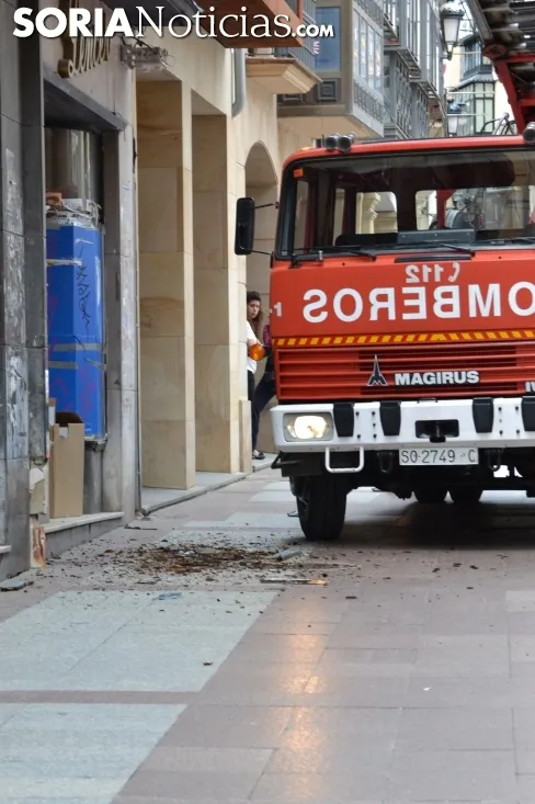 Una imagen de la intervención de los bomberos. /SN