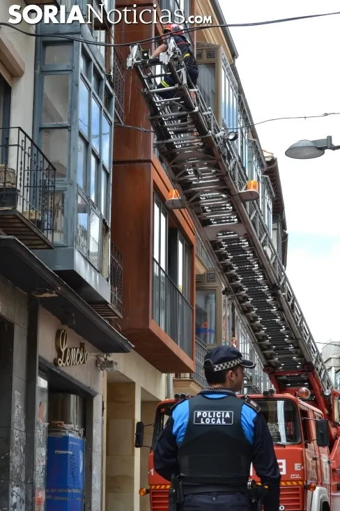 Una imagen de la intervención de los bomberos. /SN