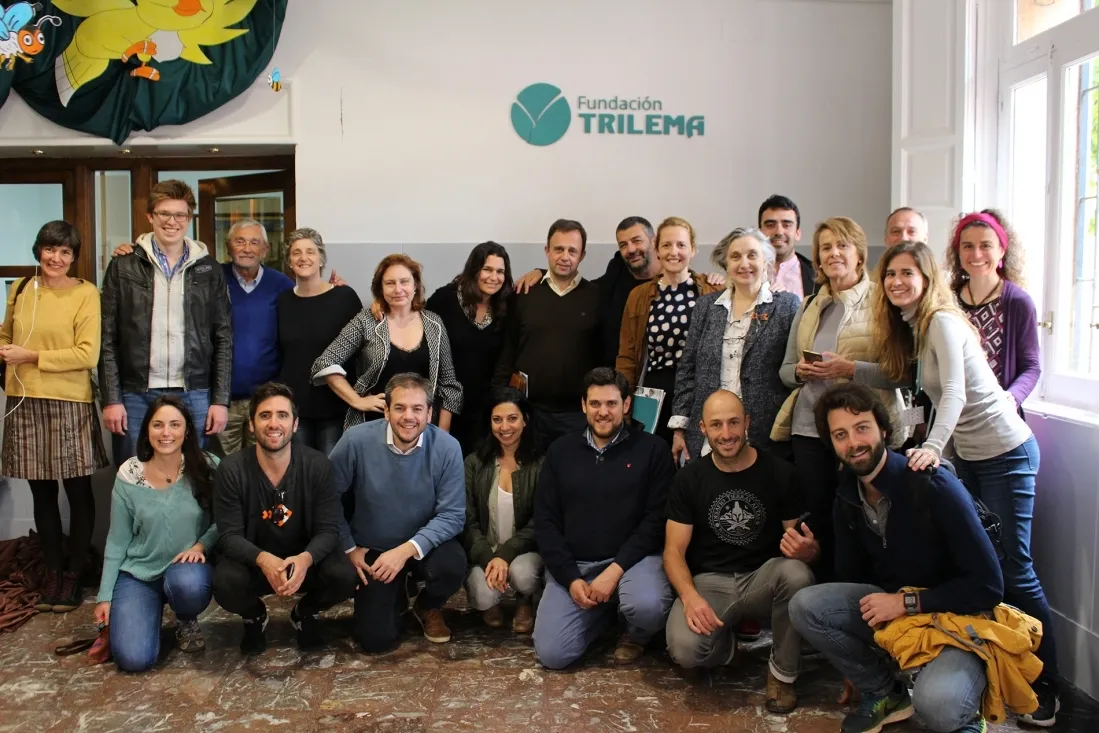 Foto 2 - Emprendimiento social y educaci&oacute;n transformadora, la visita de Ashoka y el alcalde a Trilema Soria