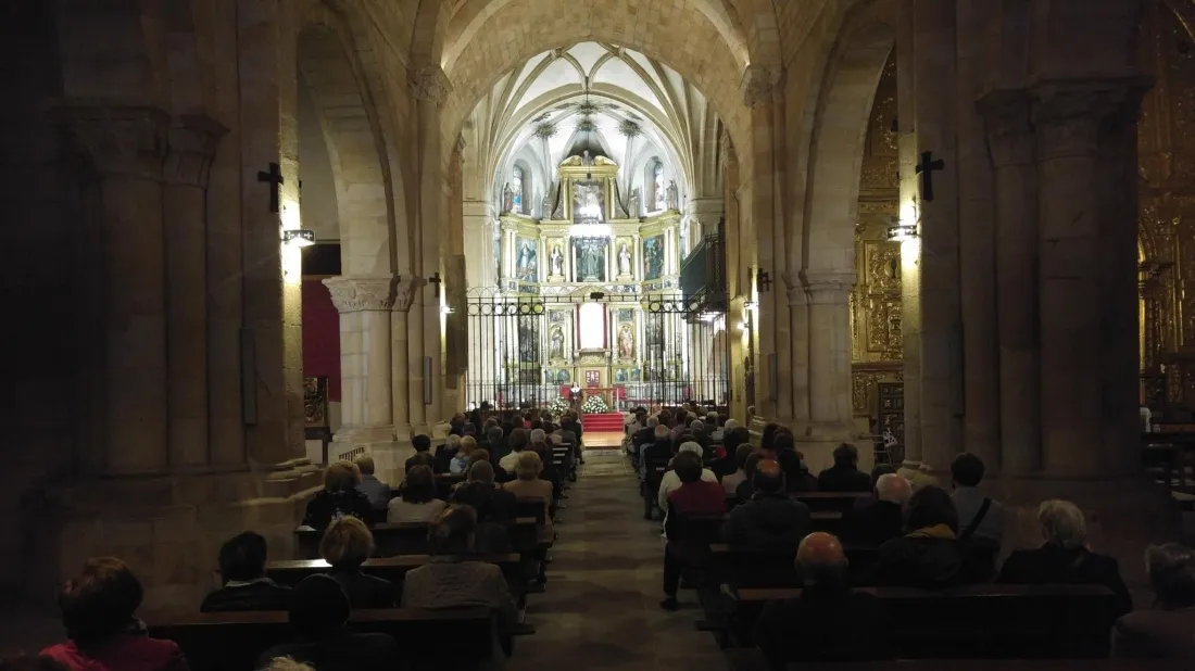Peregrinación hasta Santa Domingo. Diócesis Osma-Soria. 