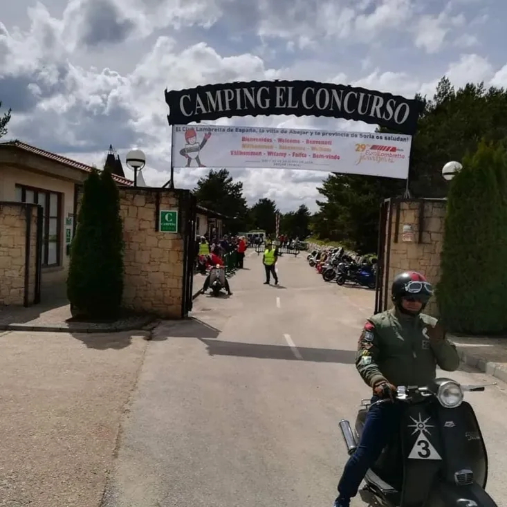 Concentración de Lambretta en Abejar