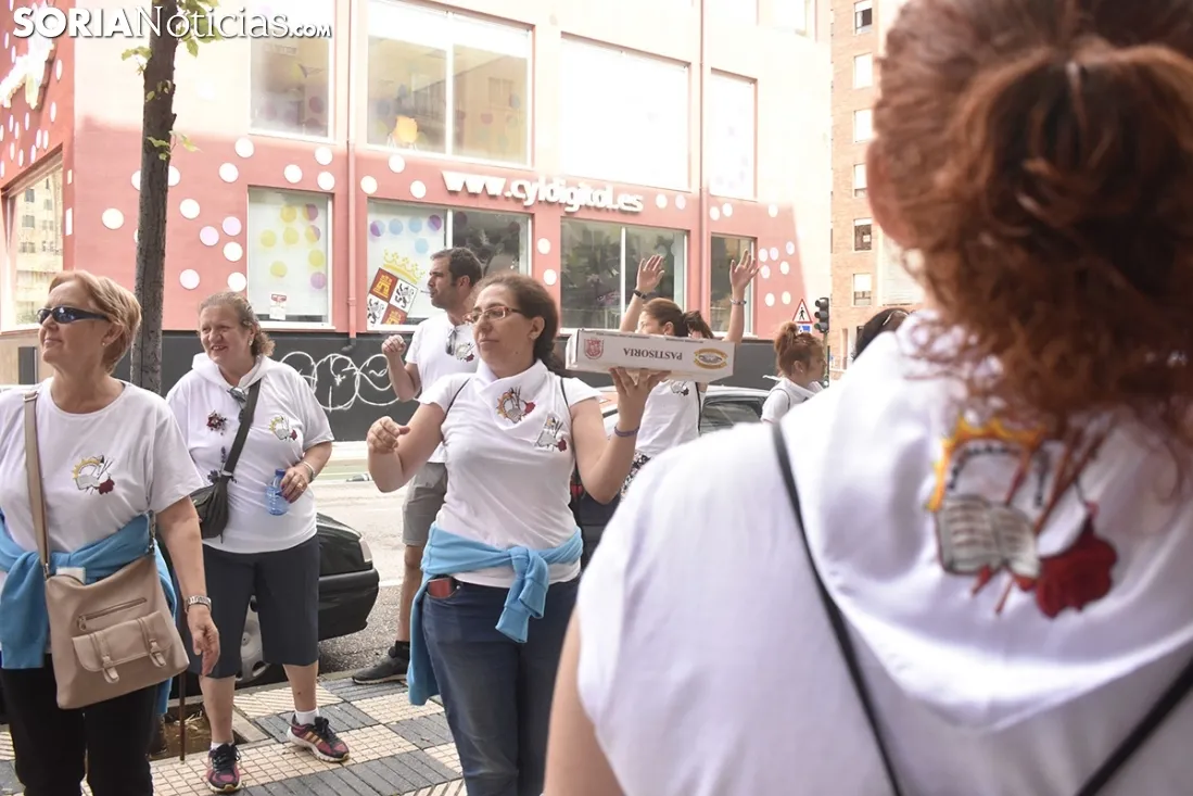 Dianas de las mujeres del Sábado Agés. /SN